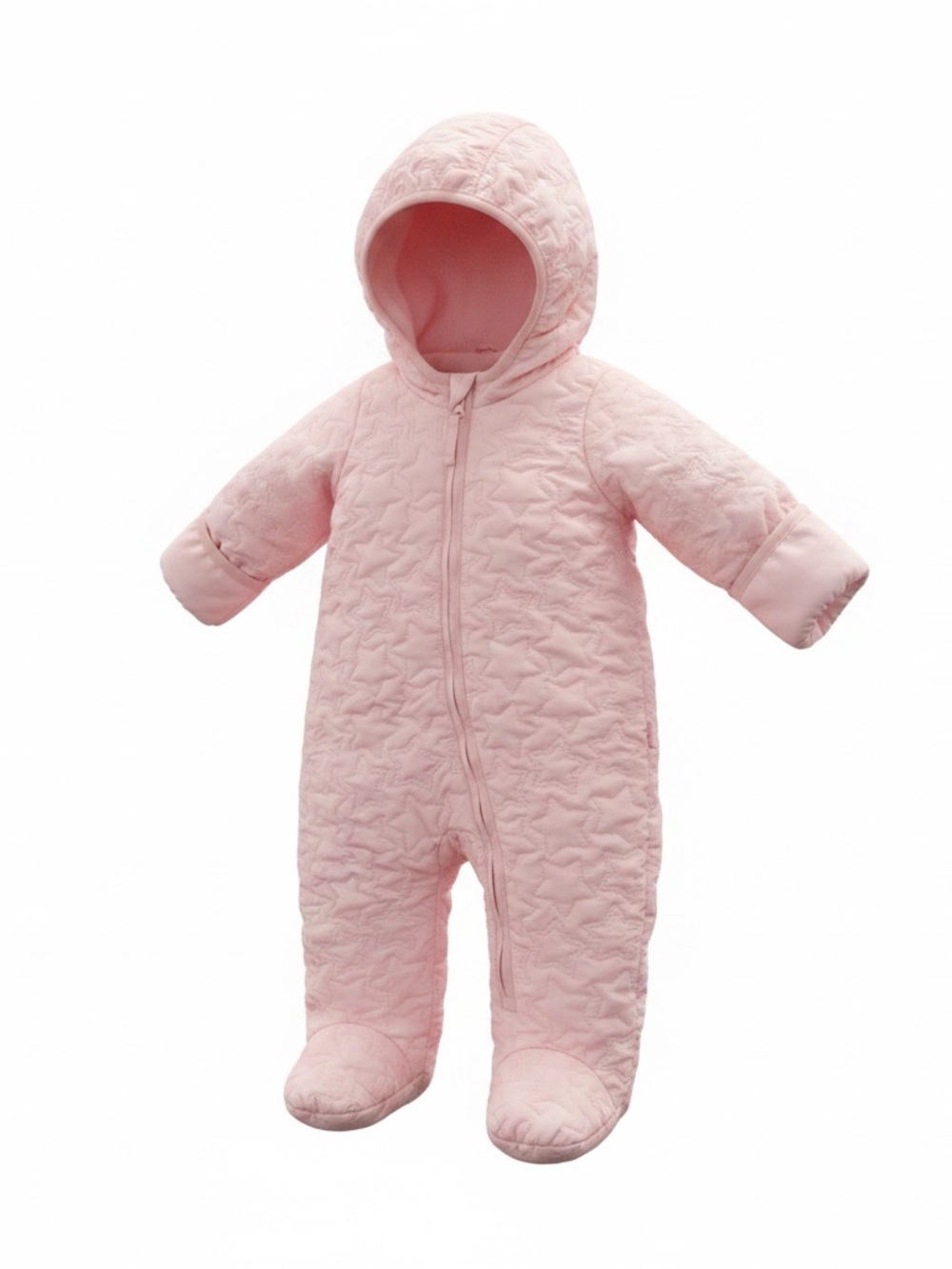 GAP - lightweight poly filled star embroidered snow suit/bunting bag